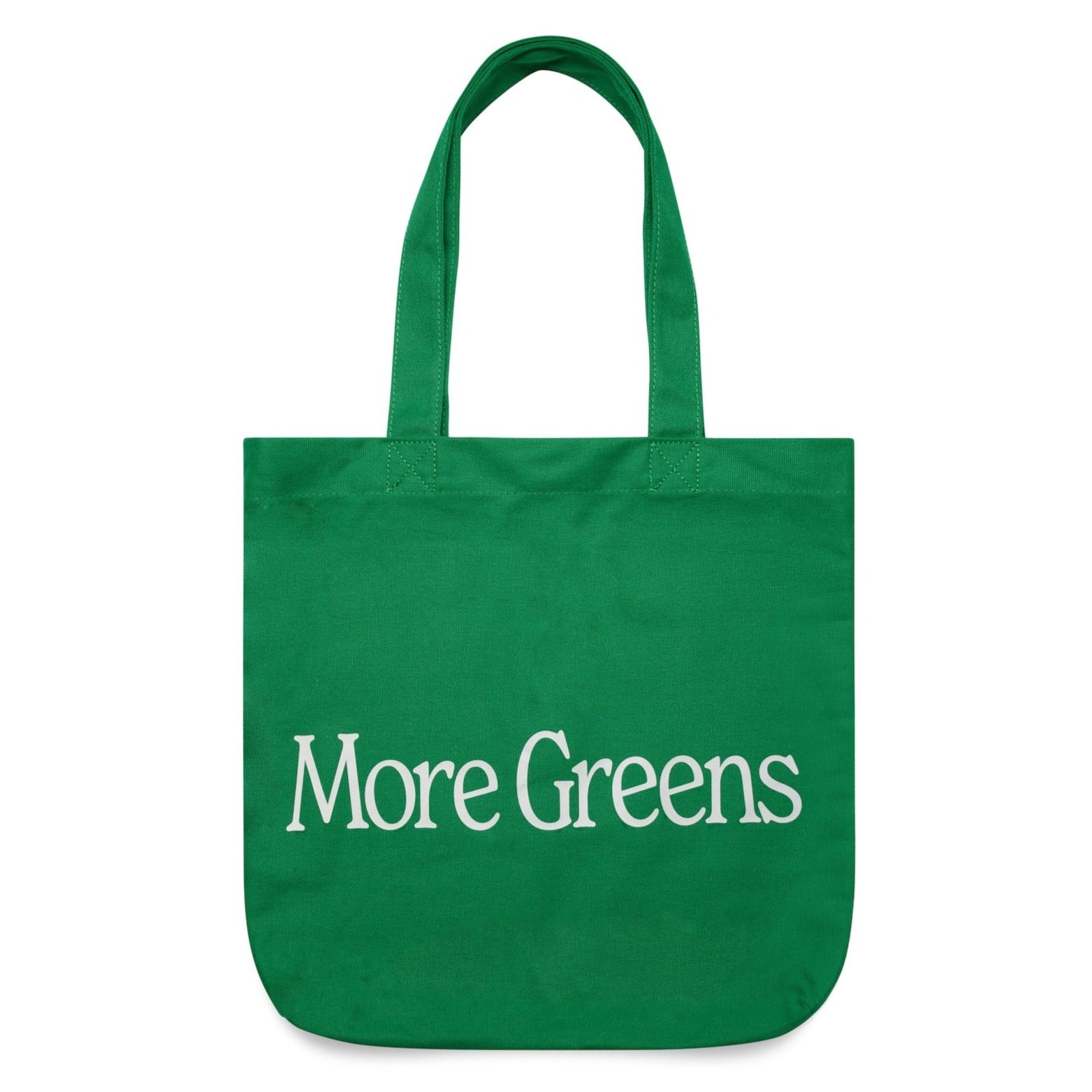 More Greens Tote Green
